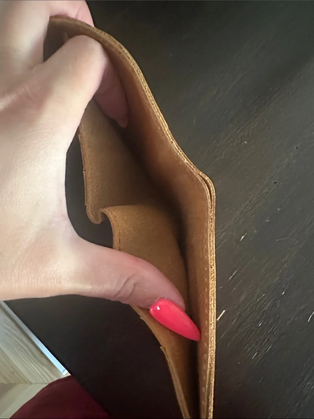 ABLE Brown Leather Wallet